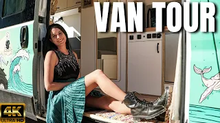 🚍 VAN TOUR | Our VAN Citroën Jumper CAMPER L3H2 | 2 OFFICES, Bathroom, Kitchen and XL Bed | 4K