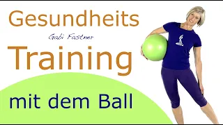 🍀32 min. Gesundheitstraining mit dem Ball | Prävention-Gymnastik