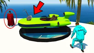 GTA 5: FRANKLIN Steals THOR'S Rare FUTURE SUPERCAR!