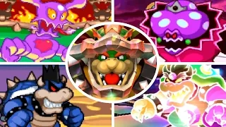 Evolution of Final Bosses in Mario & Luigi Games