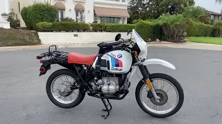 1981 BMW R80G/S Paris Dakar Motorcycle for Sale