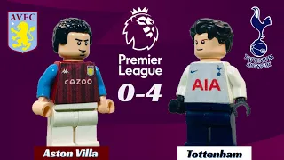 Aston Villa 0-4 Tottenham | LEGO Highlights