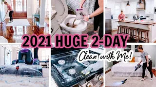 2021 HUGE 2-DAY CLEAN WITH ME | SPRING CLEANING MOTIVATION | Amy Darley