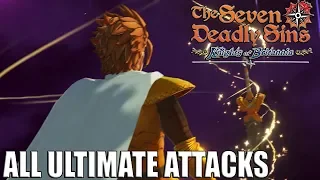 The Seven Deadly Sins - All Ultimate Attacks (Knights of Britannia Gameplay ブリタニアの旅人)