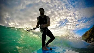 Inflatable SUP Surfing