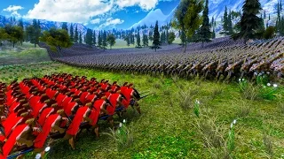 100,000 ORCS vs. 300 SPARTANS! (Ultimate Epic Battle Simulator)