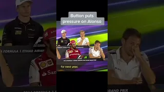 When Jenson Button Put Pressure On Alonso...