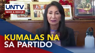 Cebu Governor Gwen Garcia, nag-resign na sa PDP party ni FPRRD