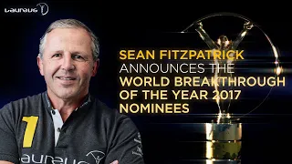 Sean Fitzpatrick: The Nominees for the Laureus World Breakthrough of the Year Award are...