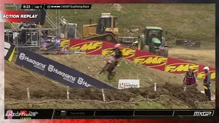 Forato passes Herlings | MXGP RAM Qualifying Race #MXGP #Motocross