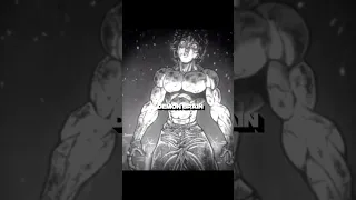 Baki hanma demon brain [ Manga edit ] #manga #anime #baki #shorts