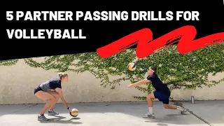 At-Home Volleyball: 5 Partner Passing Drills