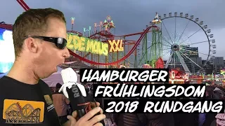 Hamburger Frühlingsdom 2018 Rundgang | Funfairblog #153 [HD]