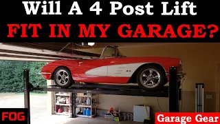 Will a 4 Post Lift Fit In My Garage? (How much does it cost?)