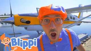 Blippi Flies Sky High! | BLIPPI Kids Songs | Educational Songs For Kids