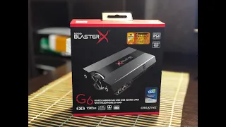 Купил Точку G ))) Часть 1. Creative Sound BlasterX G6 обзор. Стоит того, чтобы взять!