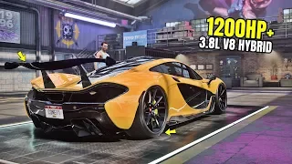 Need for Speed Heat Gameplay - 1200HP+ MCLAREN P1 Customization | Max Build 400+