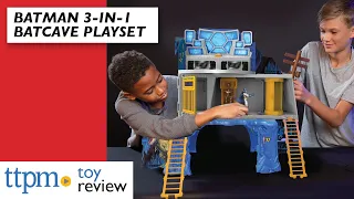 DC Universe Batman 3-in-1 Batcave Playset from Spin Master