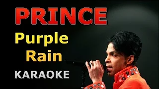 Prince - Purple Rain Karaoke with Lyrics