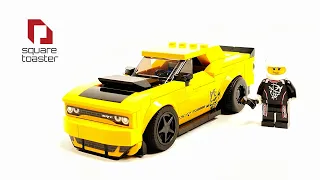 LEGO Speed Champions 75893 2018 Dodge Challenger SRT Demon - Speed Build