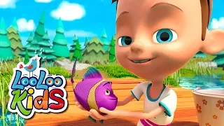 🐟 Once I Caught a Fish Alive 🐟 THE BEST Songs for Children | LooLoo Kids