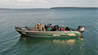 Overnight Living off the Lake (Catch, Solo Camp, and Cook Buffalo Trout)