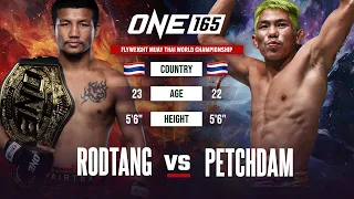 Muay Thai Monsters 😤🔥 Rodtang vs. Petchdam Full Fight
