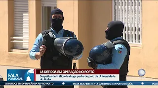 18 detidos em operação no Porto