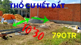 Bán đất thị xã Hòa Thành thổ cư hết đất 10 x 30 hướng Nam 790 triệu