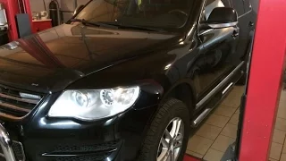 Как поменять колодки Volkswagen Touareg