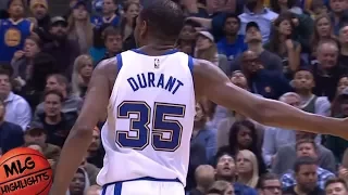 Kevin Durant (26 pts, 6 reb, 6 ast, 2 stl) Highlights vs Bucks / Jan 12 / 2017-18 NBA Season