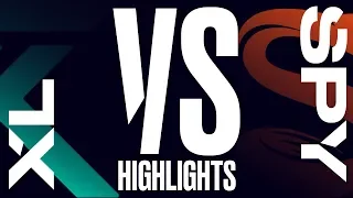 XL vs. SPY - LEC Week 1 Day 1 Match Highlights (Spring 2019)