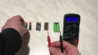 How to Check AAA or AA Batteries Using Multimeter