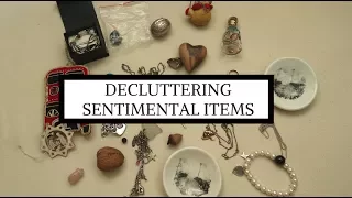 Decluttering Sentimental Items // Minimising What I Don't Need