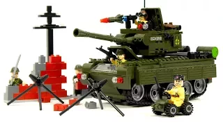 How to Build Lego Tank - Enlighten 823 Combat Zone