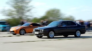 Nissan 350Z vs BMW 540 E34