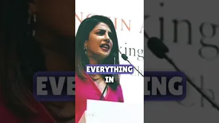 There is nothing wrong with being ambitious | PRIYANKA CHOPRA MOTIVATIONAL SPEECH #motivation