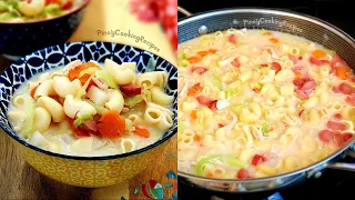 Best Filipino Soup | Chicken Sopas | Macaroni Soup