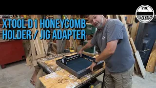 XTool D1 honeycomb holder / jig adapter