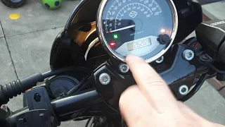 How to change or view PIN code Harley Davidson XG 750  500 Street Rod