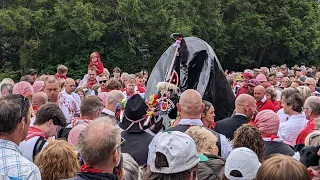 Padstow Mayday Obby Oss 2024