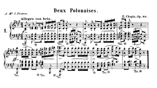 F. Chopin - Polonaise Op. 40 no. 1 in A major 'Military'