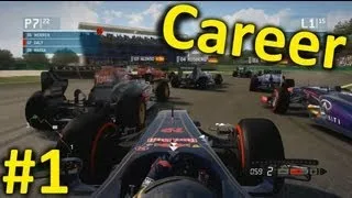 F1 2013 Career Mode Part 1: Melbourne, Australia