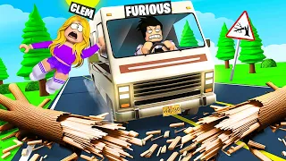 MAISON SUR ROUES ! ROUTE SANS FIN DANS ROBLOX