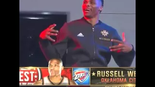 Russell westbrook all star dance 2016