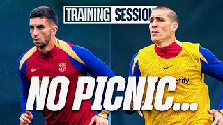 SPRINTS, SPEED RONDOS & MAXIMUM EFFORT FC Barcelona training 🔵🔴