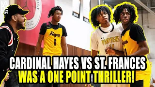 Cardinal Hayes vs St. Francis in NYC was a MOVIE! NY vs Baltimore lived up to the hype!