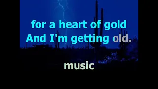 Heart of Gold Johnny Cash Karaoke