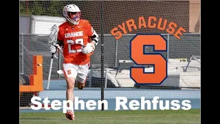 Stephen Rehfuss Career Syracuse Highlights