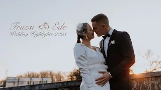 Fruzsi & Ede | Esküvő - 2023.02.10. | Wedding Highlights